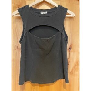 Y2K Skater Grunge Punk 90s Minimalist Ribbed Tank Top Capsule Wardrobe Boxy Knit